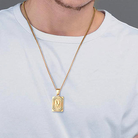 Sparkle Initial Necklace 14K Gold
