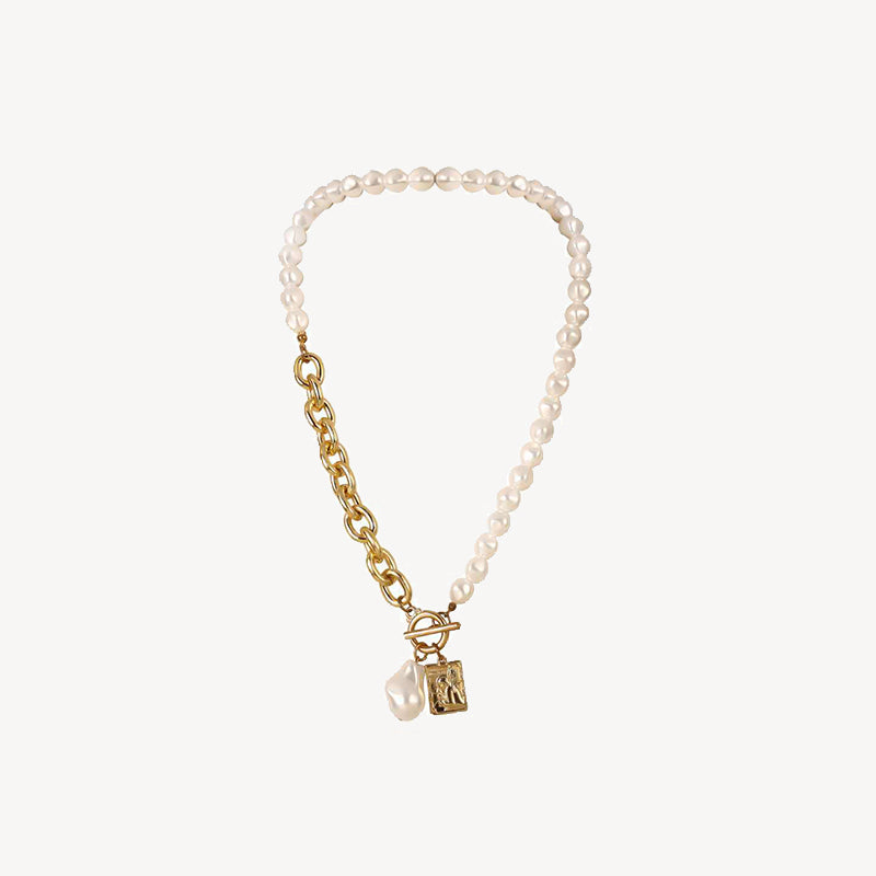 The Monete Necklace - Baroque Pearl