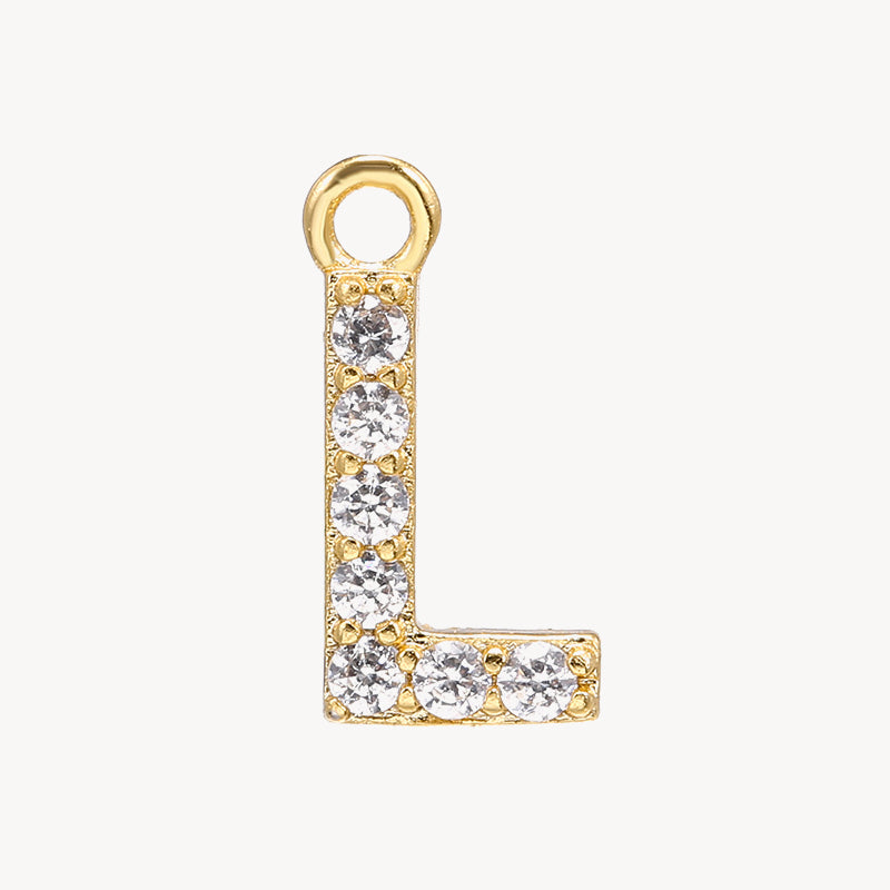 ELPIS's Diamond Initial Necklace