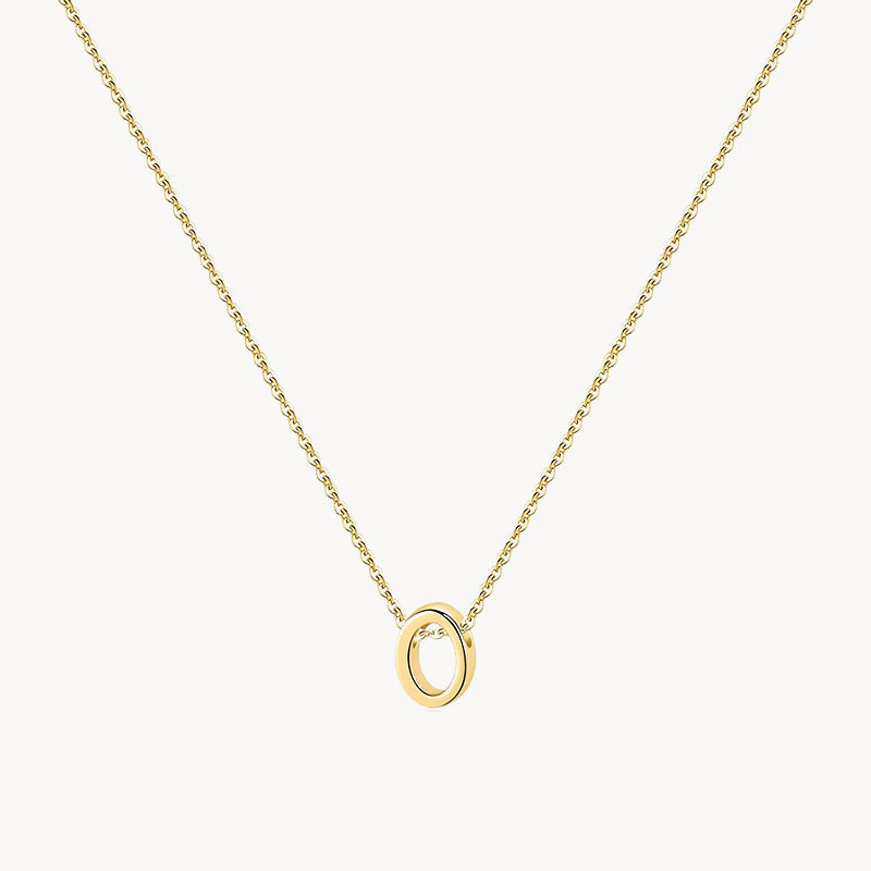 14K Lowercase Initial Charm