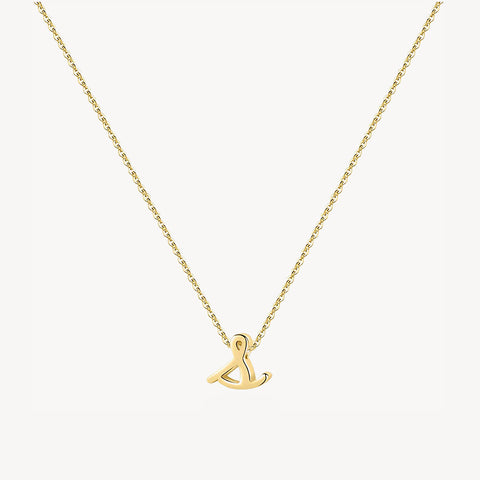 14K Lowercase Initial Charm