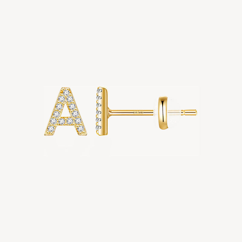 Initial 14K Gold Charm