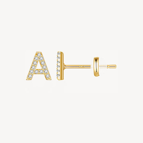Initial 14K Gold Charm