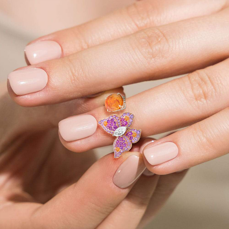 Fantasy Butterfly Open Ring