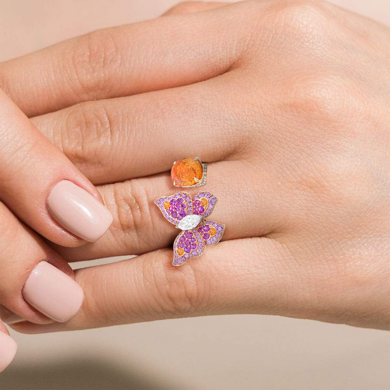 Fantasy Butterfly Open Ring