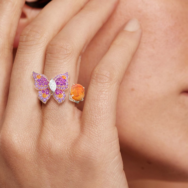 Fantasy Butterfly Open Ring