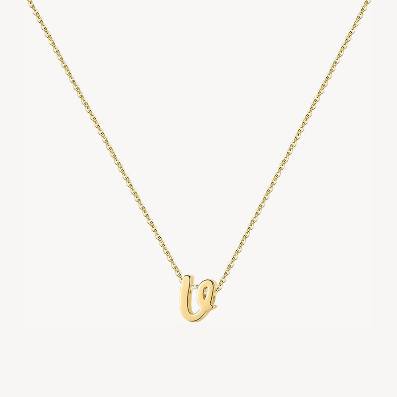 14K Lowercase Initial Charm