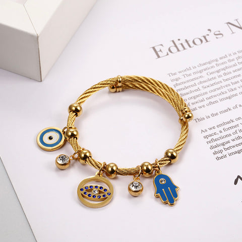 All-Seeing Evil Eye Bracelet