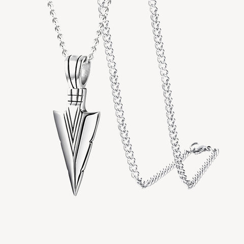 Spartan Warrior Arrow Necklace