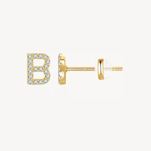 Initial 14K Gold Charm