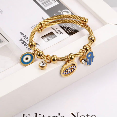 All-Seeing Evil Eye Bracelet