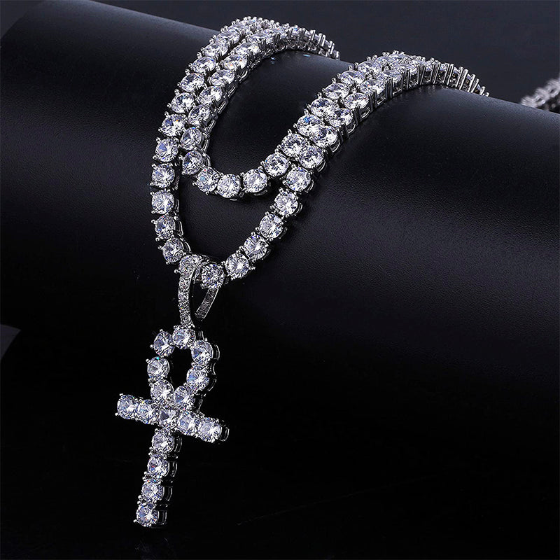 Stunning Diamond Cross Pendant