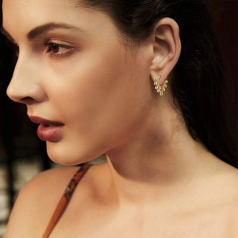 Monete Earring - Cleopatra