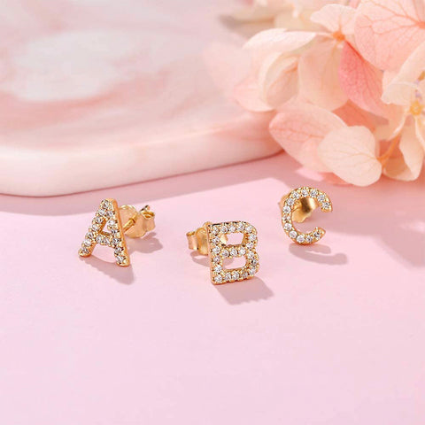 Initial 14K Gold Charm