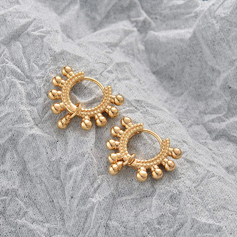 Monete Earring - Cleopatra