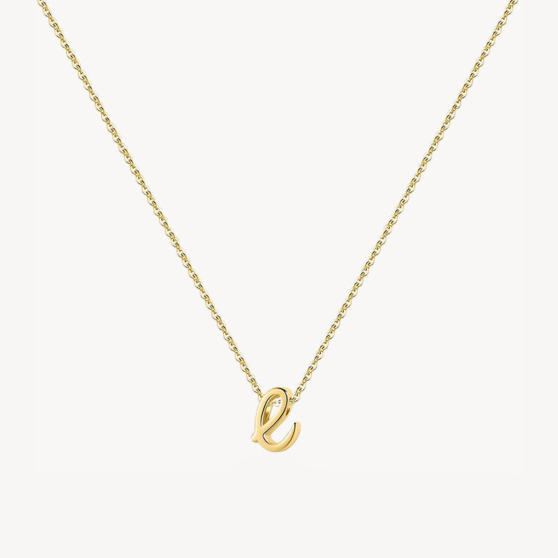 14K Lowercase Initial Charm