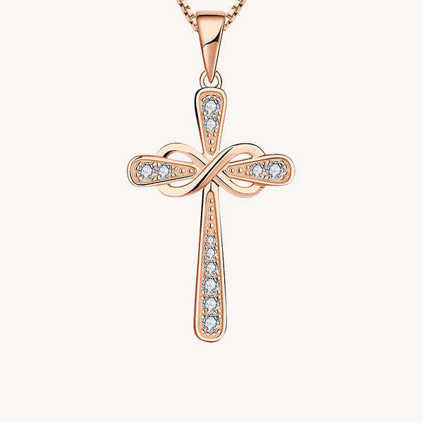 Diamond Cross Pendant- Eros