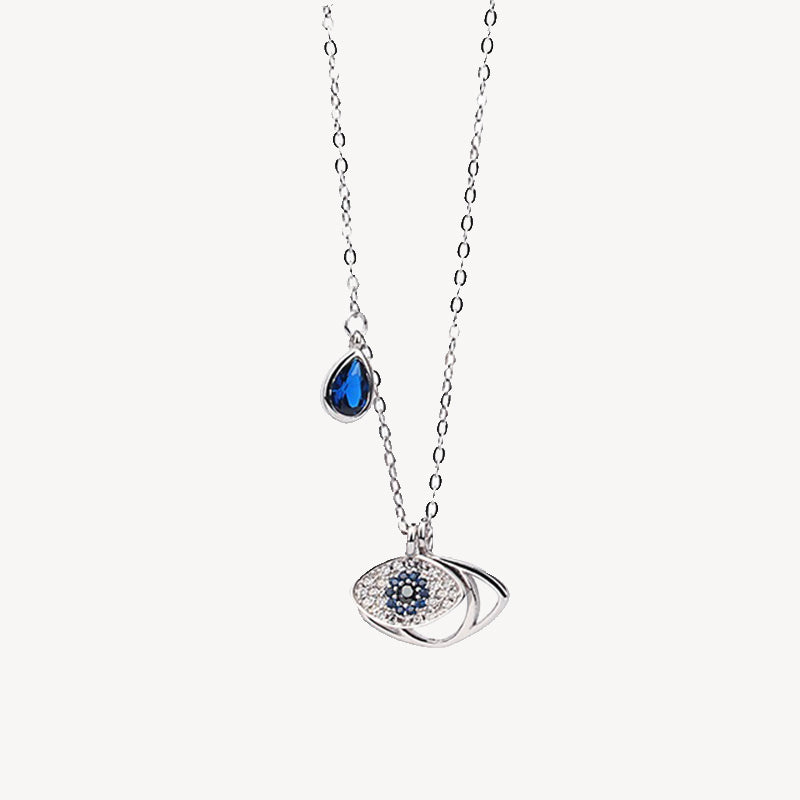 Spellbound Crystal Evil Eye Necklace