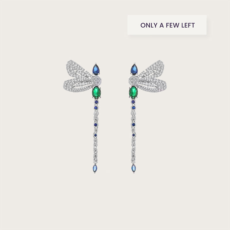 Dragonfly Dangle Earrings